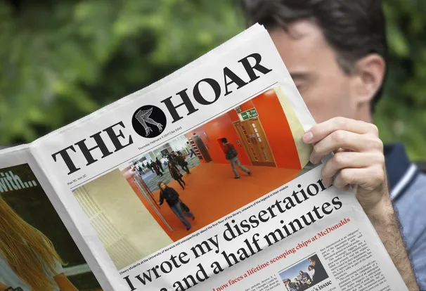 The Hoar: industry award winner for fake news