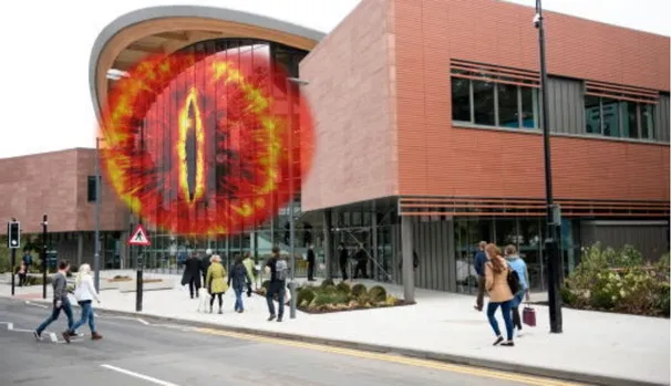 Oculus opens, Sauron emerges