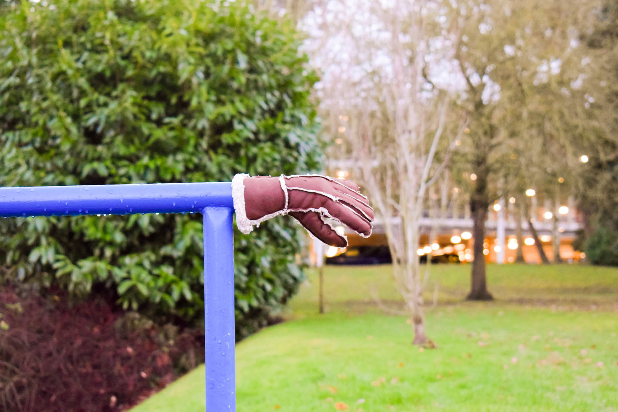 Glove lost on campus